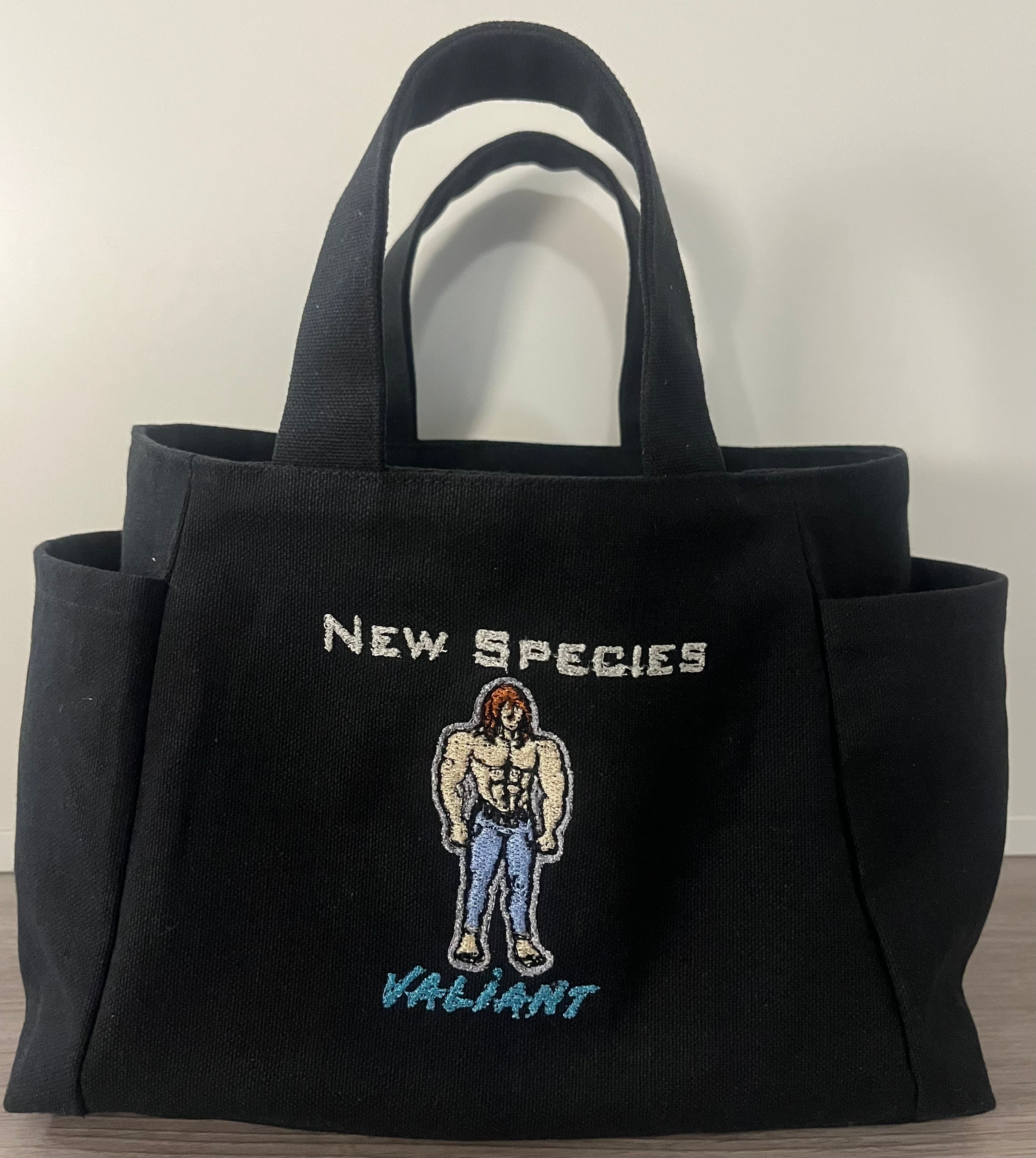 Valiant – Personalized New Species Canvas Tote – Small $65.00, Large $100.00