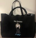 Fury – Personalized New Species Canvas Tote – Small $65.00, Large $100.00